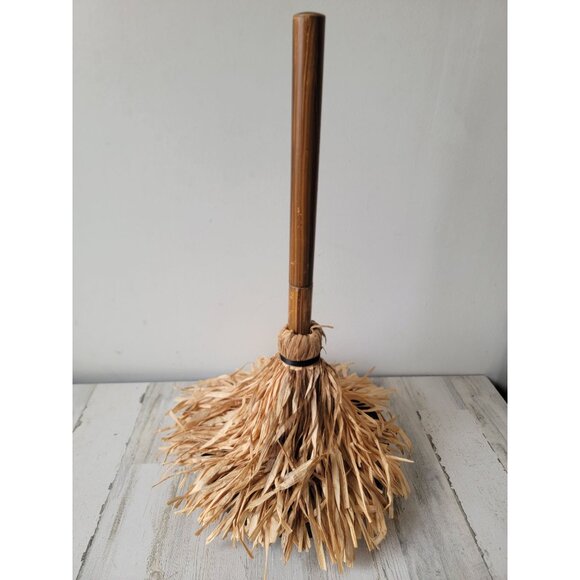 Vintage AS IS witch broom animated prop home decor scary - Picture 1 of 11